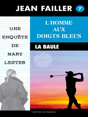cover image of L'homme aux doigts bleus